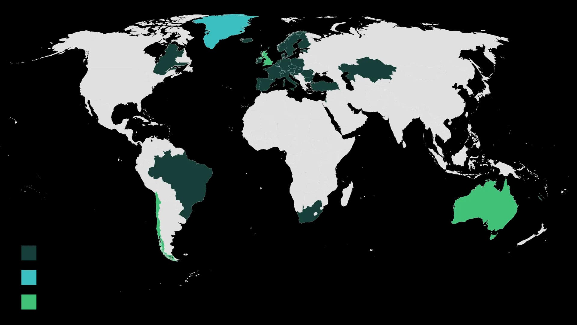 Map of the RAMP consortium